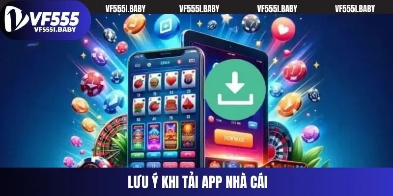 Lưu ý khi tải app nhà cái